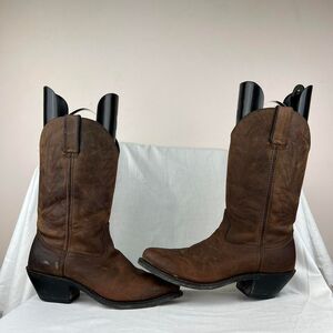 Durango Women's Boot RD4112 Tan Distress Leather Size 7.5 M